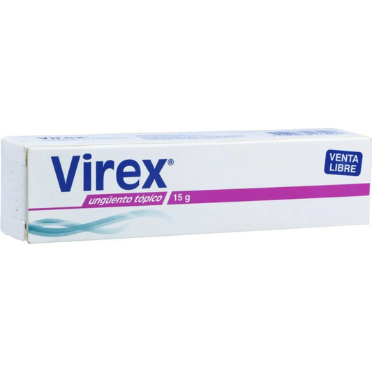 VIREX 5 G UNGÜENTO TOPICO TUBO X 15 G