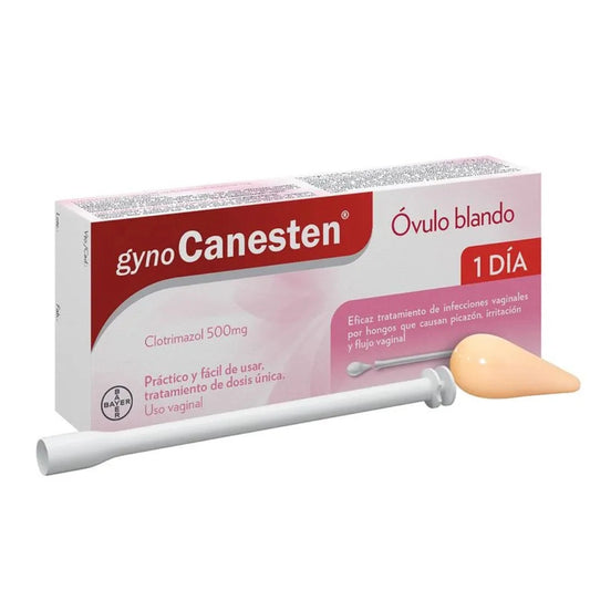 GYNOCANESTEN 500 MG OVULO CAJA X 1