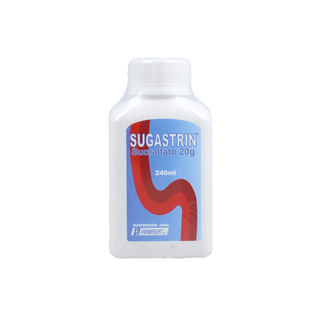 SUGASTRIN 20 G SUSPENSION ORAL FRASCO X 240 ML