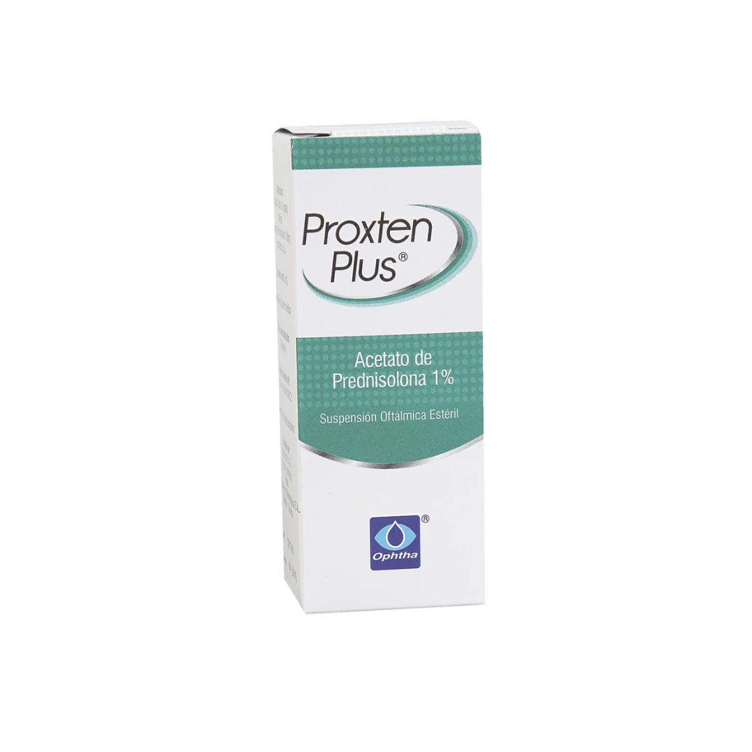 PROXTEN PLUS 10 MG SUSPENSIÓN OFTALMICA FRASCO X 5 ML