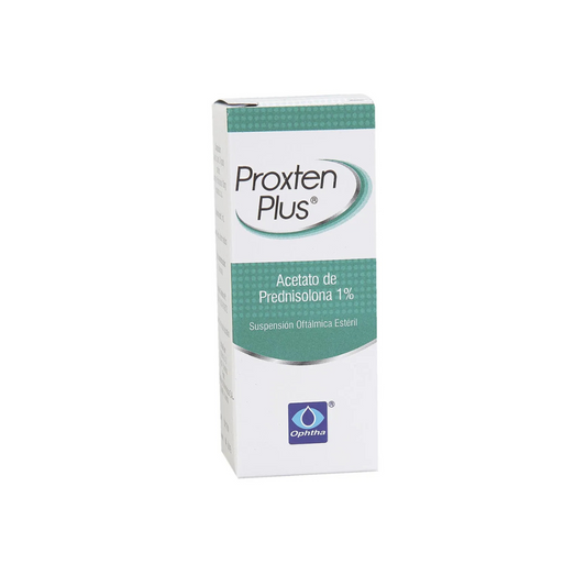 PROXTEN PLUS 10 MG SUSPENSIÓN OFTALMICA FRASCO X 5 ML