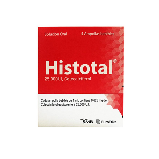 HISTOTAL 25000 UI SOLUCIÓN ORAL CAJA X 4