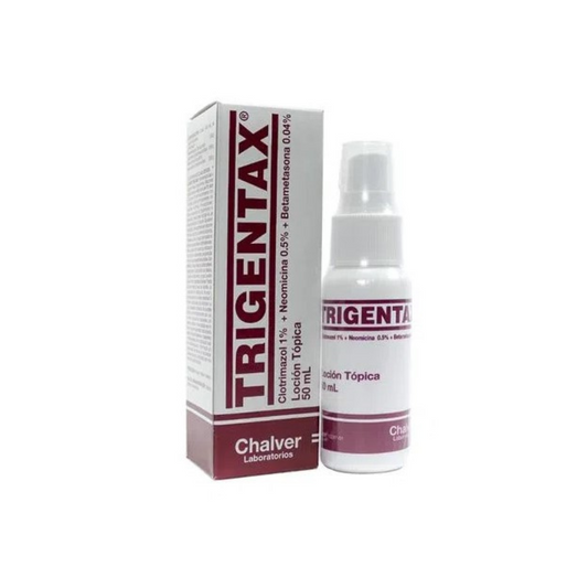 TRIGENTAX 0.051 G/0.875 G/1G LOCIÓN TOPICA FRASCO X 50 ML
