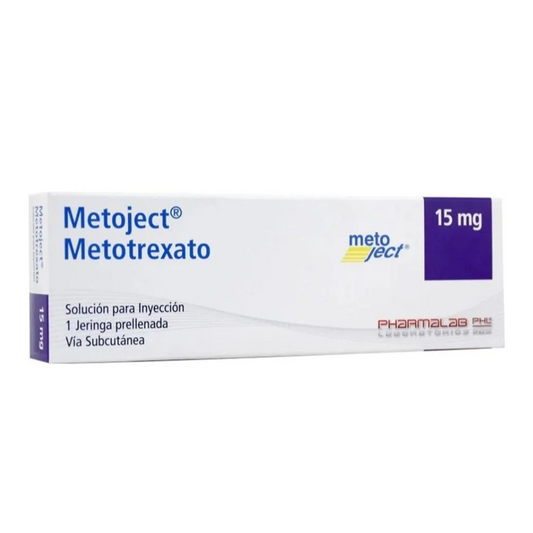 METOJECT 15 MG/0.15 ML SOLUCIÓN INYECTABLE CAJA X 1