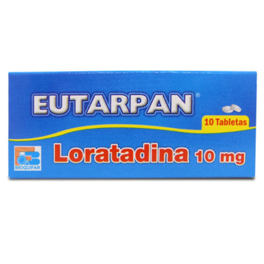 EUTARPAN 10 MG TABLETA CAJA X 10