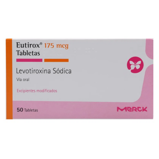 EUTIROX 175 MCG TABLETA CAJA X 50