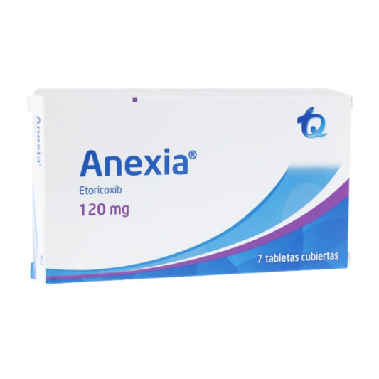 ANEXIA 120 MG TABLETA RECUBIERTA CAJA X 7