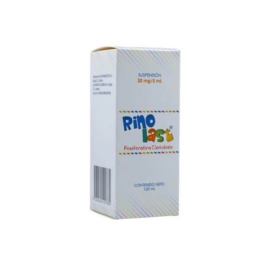 RINOLAST 0.6 G SUSPENSION ORAL FRASCO X 120 ML