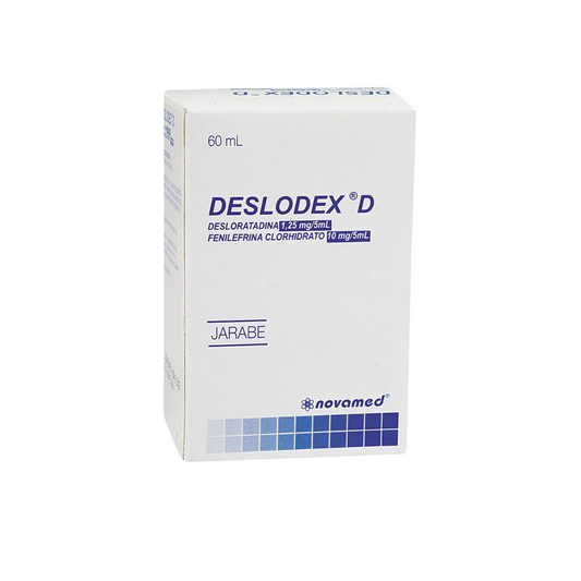 DESLODEX D 200 MG/25 MG JARABE FRASCO X 60 ML