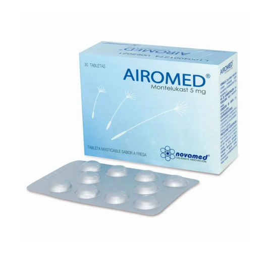 AIROMED 5 MG TABLETA MASTICABLE CAJA X 30