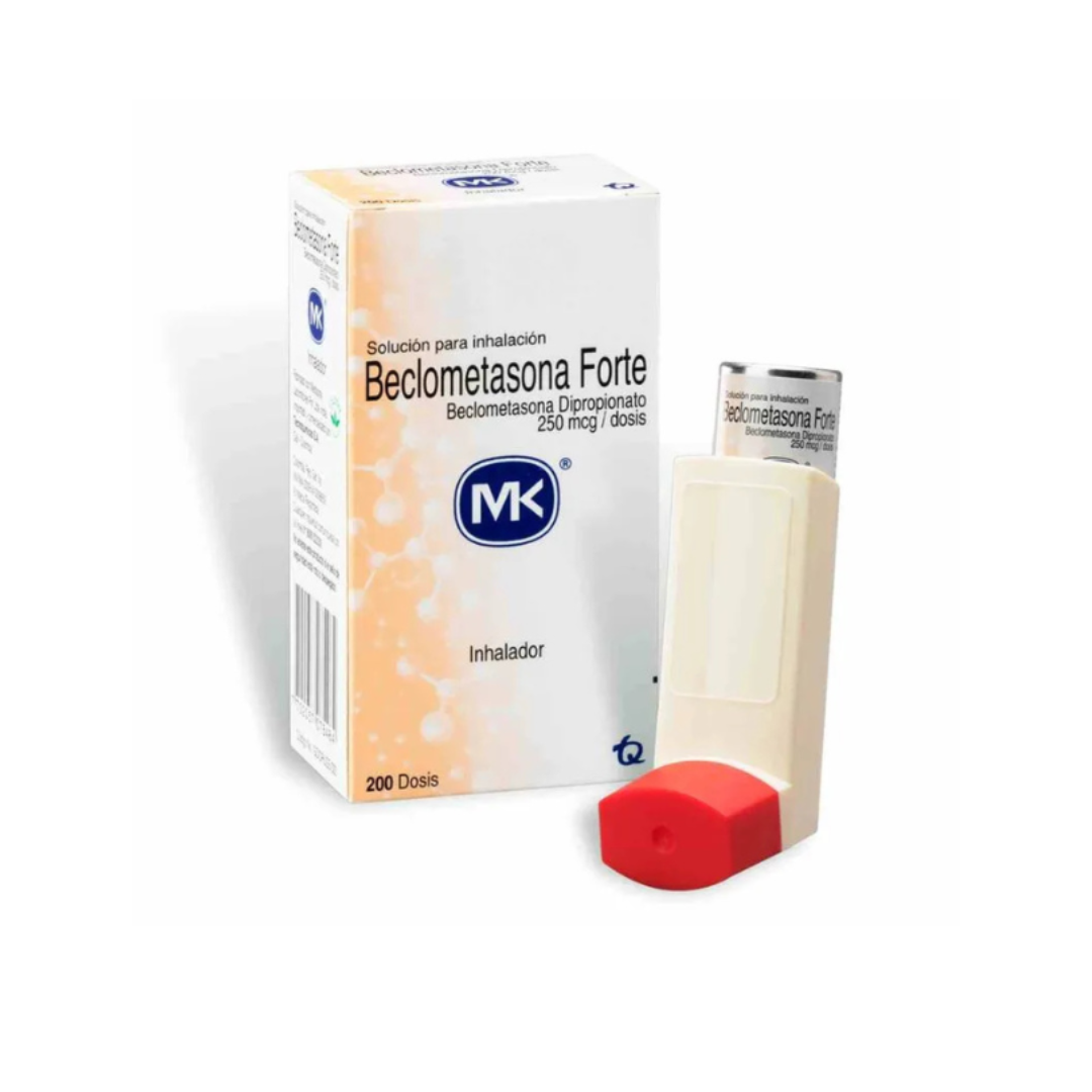 BECLOMETASONA MK 250 MCG AEROSOL INHALADOR FRASCO X 200 DOSIS