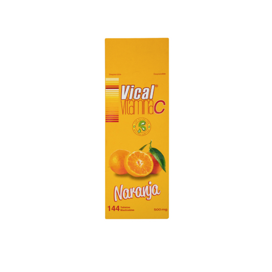 VICAL 270 MG/230 MG TABLETA MASTICABLE CAJA X 144