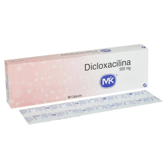 DICLOXACILINA MK 500 MG CAPSULA DURAS CAJA X 50