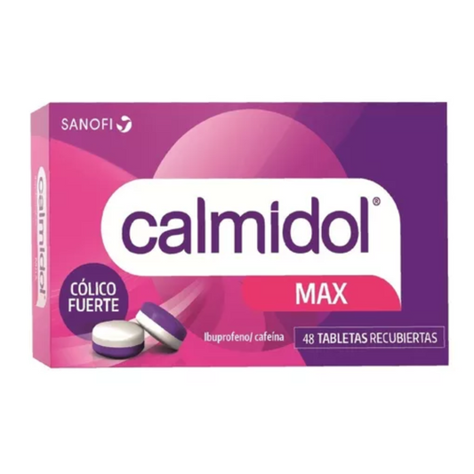 CALMIDOL MAX 400/ 65 MG TABLETA RECUBIERTA CAJA X 48