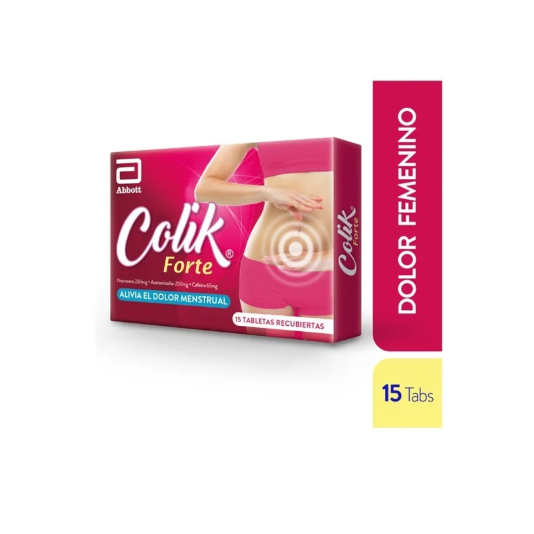 COLIK FORTE 250 /65 / 220 MG TABLETA CAJA X 15 – Previpharma