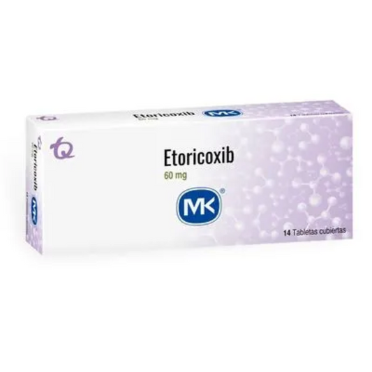 ETORICOXIB MK 60 MG TABLETA CAJA X 14