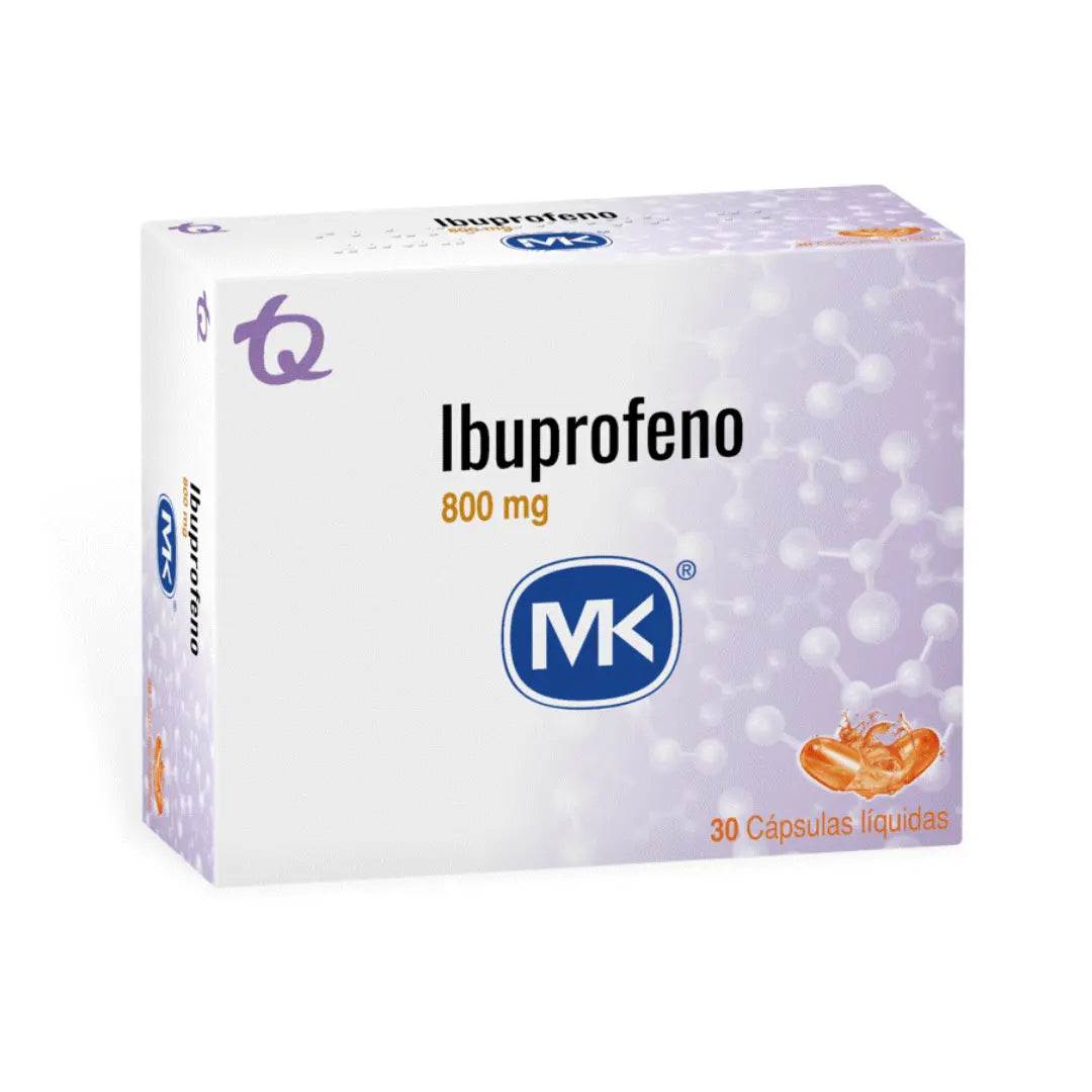 IBUPROFENO MK 800 MG TABLETA CAJA X 30