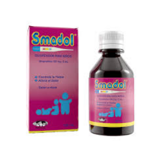 IBUPROFENO SMADOL 2 G SUSPENSION ORAL FRASCO X 120 ML