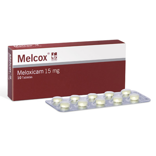 MELCOX 15 MG TABLETA CAJA X 10