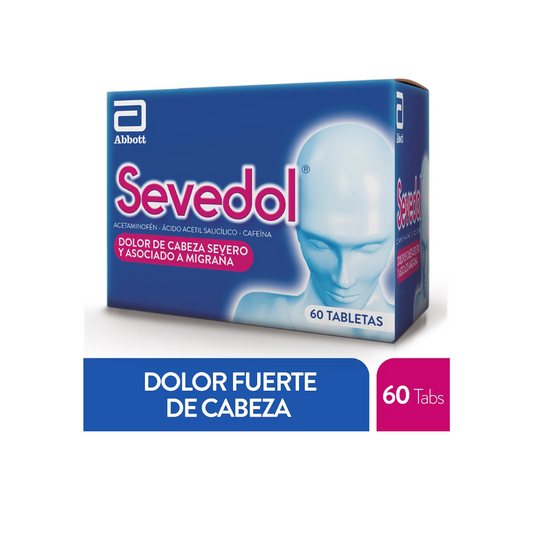 SEVEDOL MIGRANA TABLETA CAJA X 60