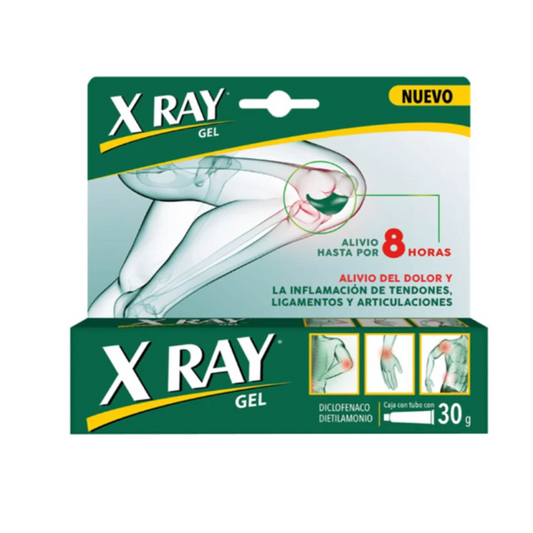 X RAY 250 MG 220 MG 65 MG GEL TOPICO TUBO X 30 GR