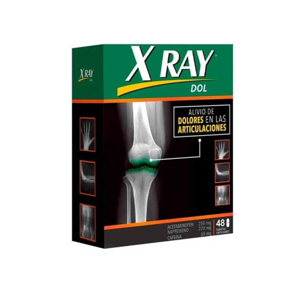 X RAY 250 MG 220 MG 65 MG TABLETA CAJA X 48