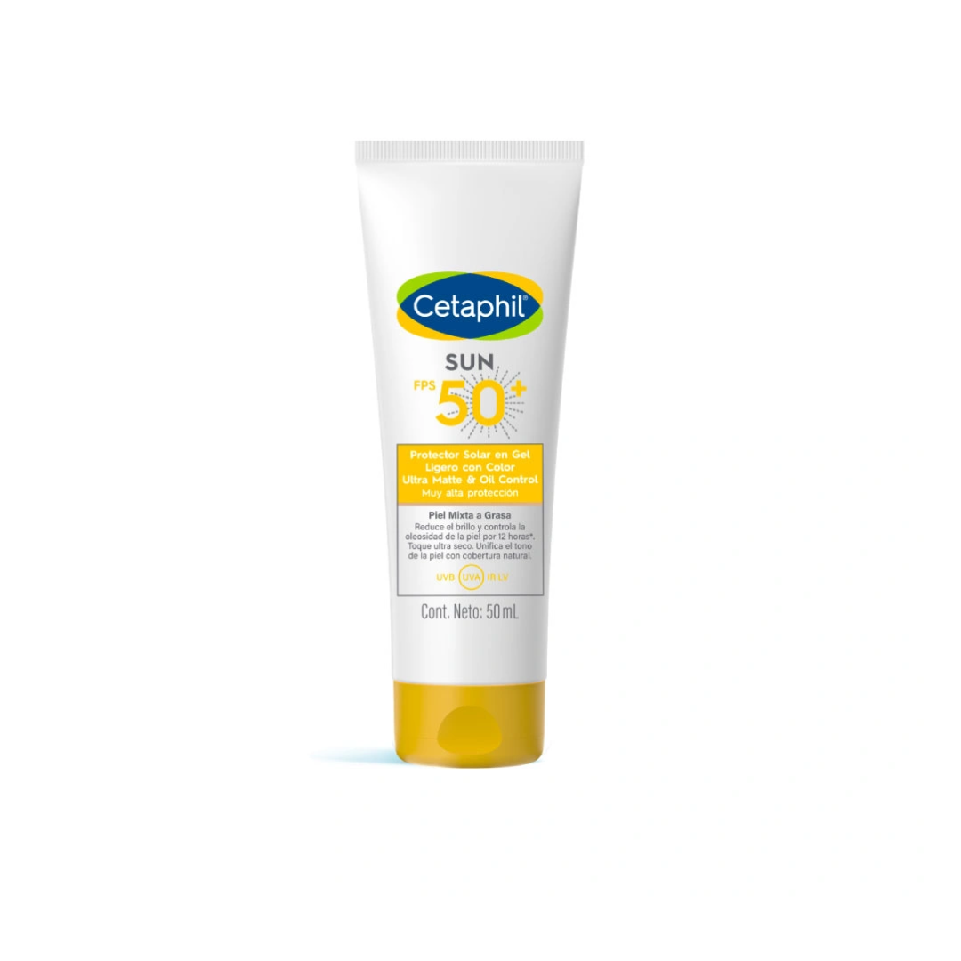 CETAPHIL SUN FPS 50 + ULTRA MATTE & OIL CONTROL GEL TUBO X 50 ML