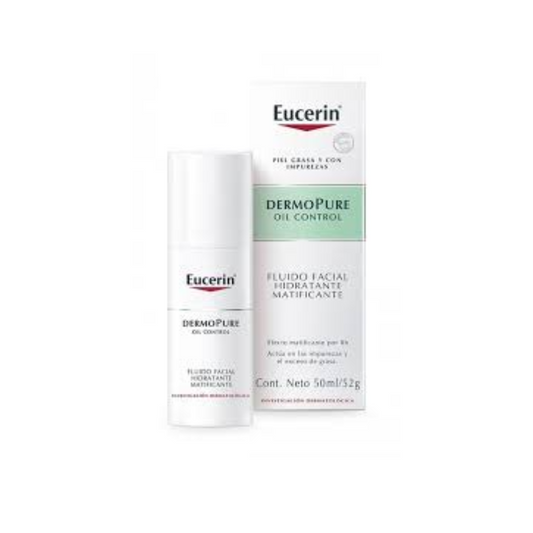 EUCERIN FLUIDO MATIFICANTE CREMA FACIAL FRASCO X 50 ML