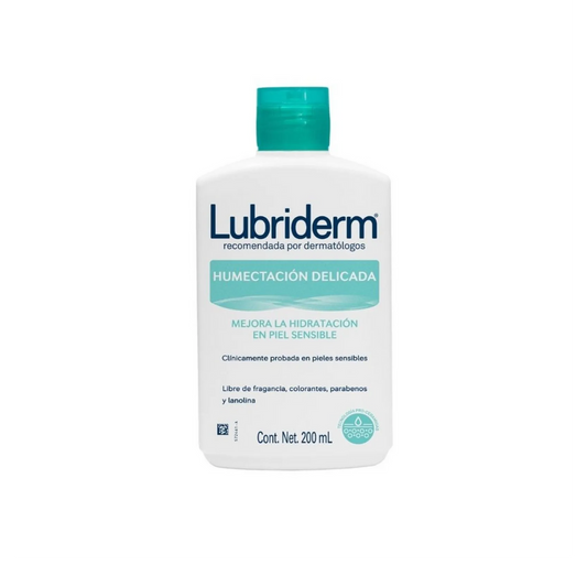 LUBRIDERM HUMECTACION DELICADA CREMA TOPICA FRASCO X 200 ML