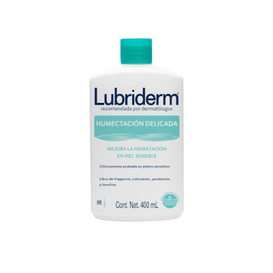 LUBRIDERM HUMECTACION DELICADA CREMA TOPICA FRASCO X 400 ML