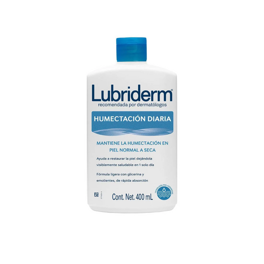 LUBRIDERM HUMECTACION DIARIA CREMA TOPICA FRASCO X 400 ML