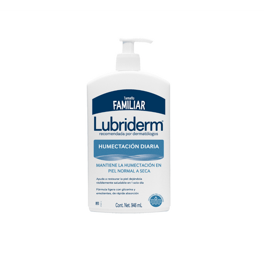 LUBRIDERM HUMECTACION DIARIA CREMA TOPICA FRASCO X 946 ML