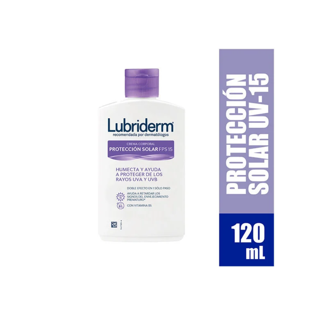 LUBRIDERM UV SPF LOCIÓN TOPICA FRASCO X 120 ML