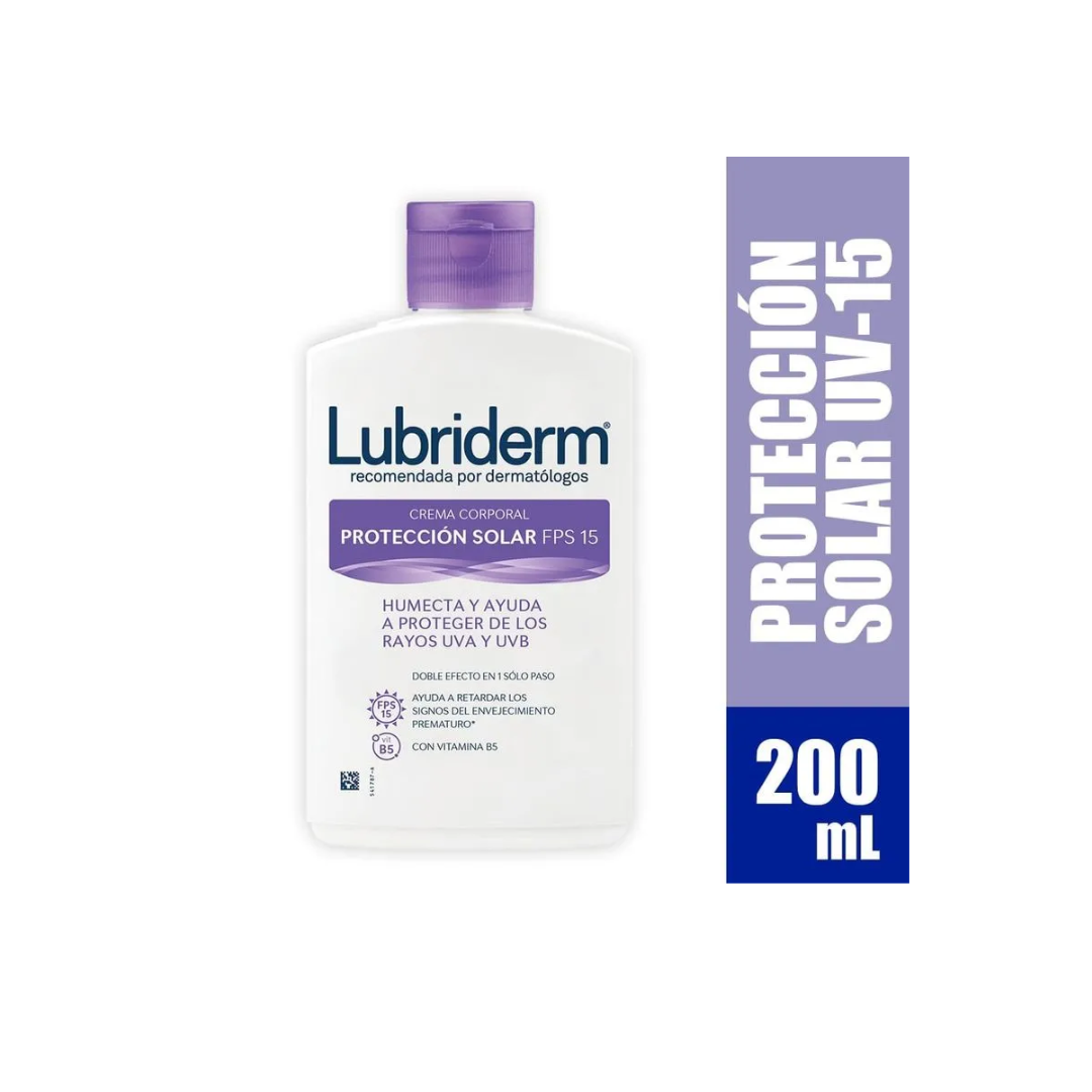 LUBRIDERM UV SPF LOCIÓN TOPICA FRASCO X 200 ML