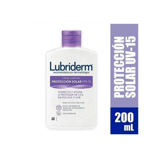 LUBRIDERM UV SPF LOCIÓN TOPICA FRASCO X 200 ML