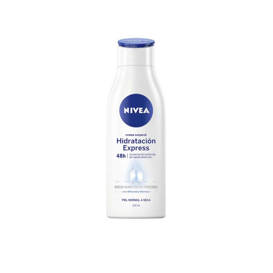 NIVEA BODY HIDRATACION EXPRESS P/NORMAL/SECA CREMA TOPICA FRASCO X 250 ML