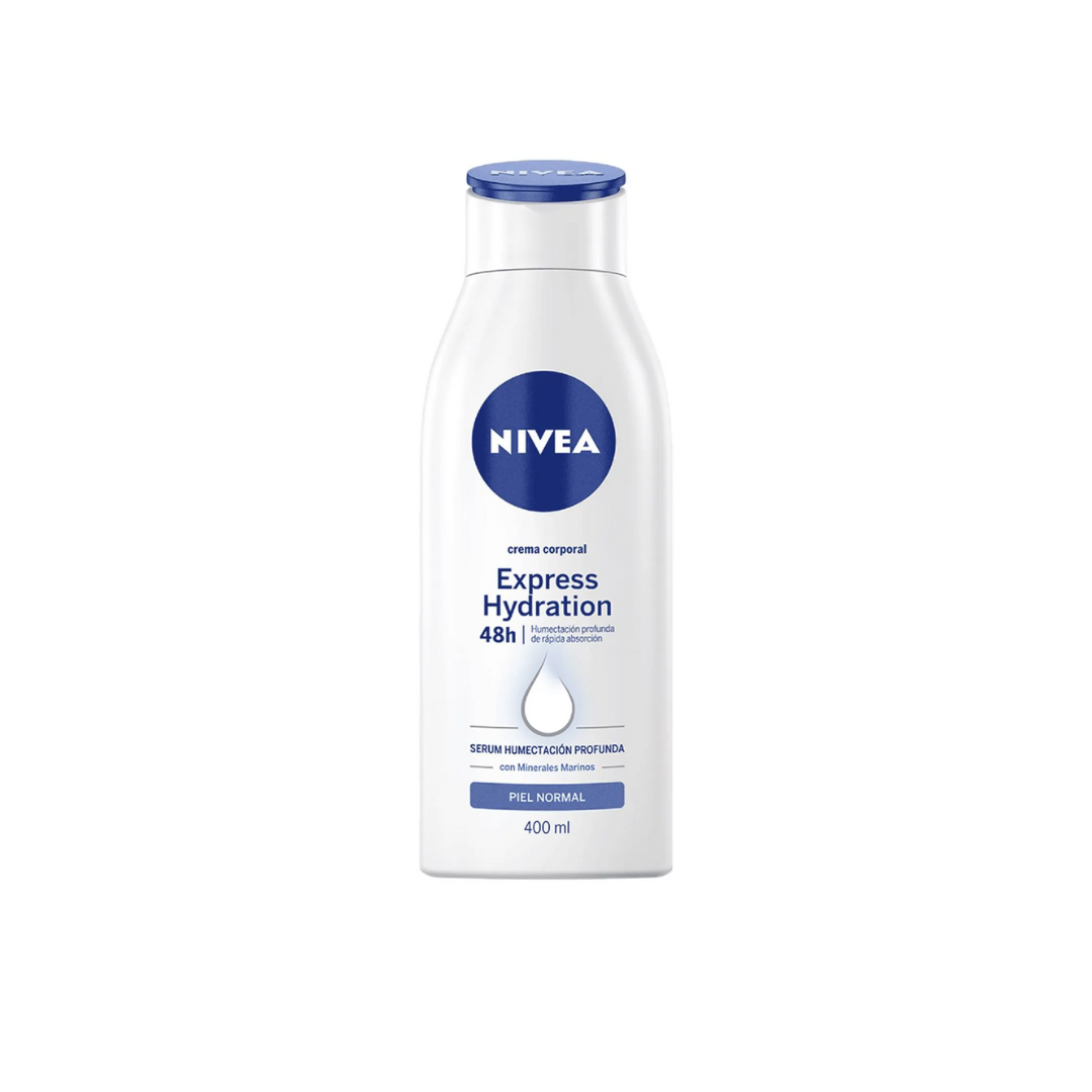 NIVEA BODY HIDRATACION EXPRESS P/NORMAL/SECA CREMA TOPICA FRASCO X 400 ML