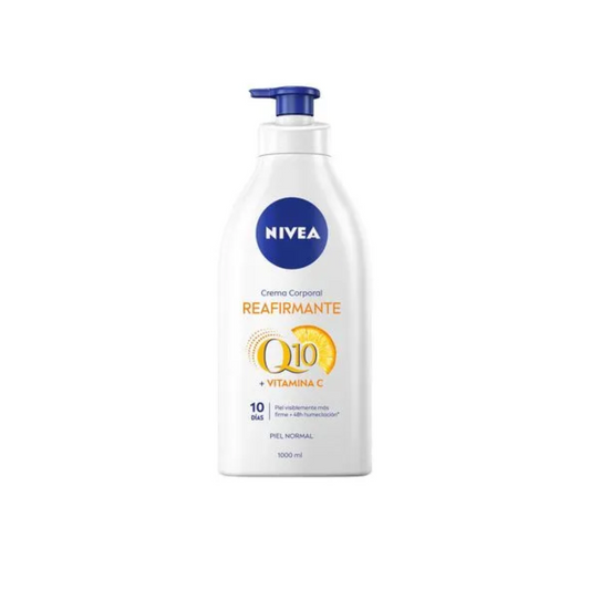 NIVEA BODY REAFIRMANTE Q10 CREMA TOPICA FRASCO X 1000 ML