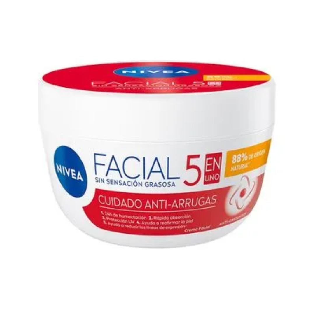 NIVEA CUIDADO ANTI-ARRUGAS CREMA FACIAL FRASCO X 50 ML