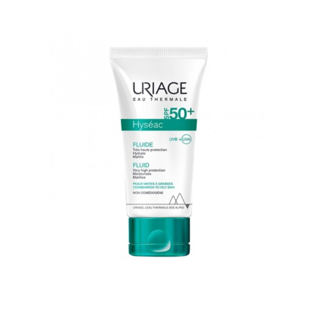 URIAGE HYSEAC SPF 50 EMULSION TUBO X 50 ML