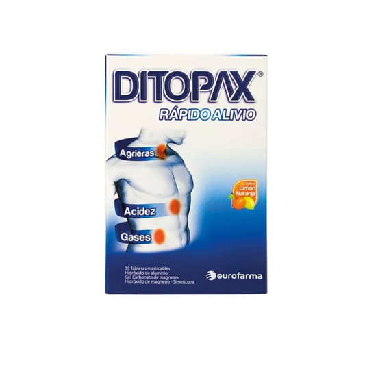 DITOPAX TABLETA MASTICABLE CAJA X 50