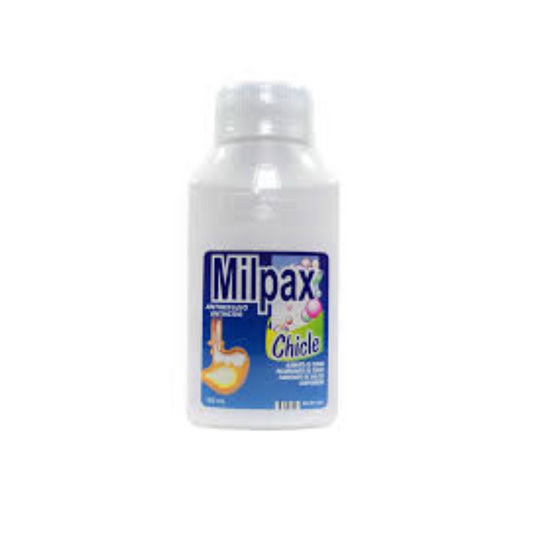 MILPAX PED CHICLE SUSPENSION ORAL FRASCO X 150 ML