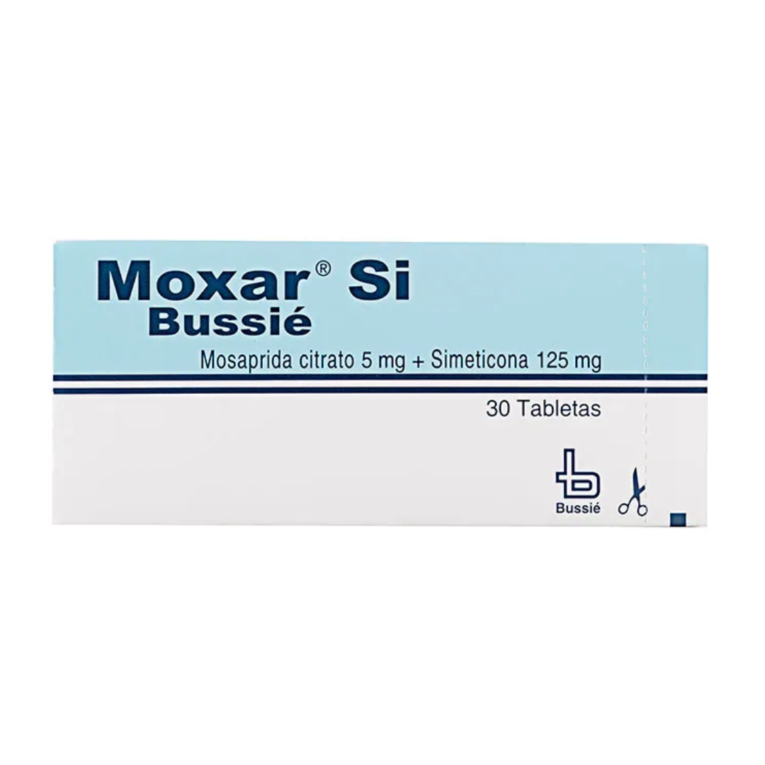 MOXAR SI 5/125 MG TABLETA CAJA X 30