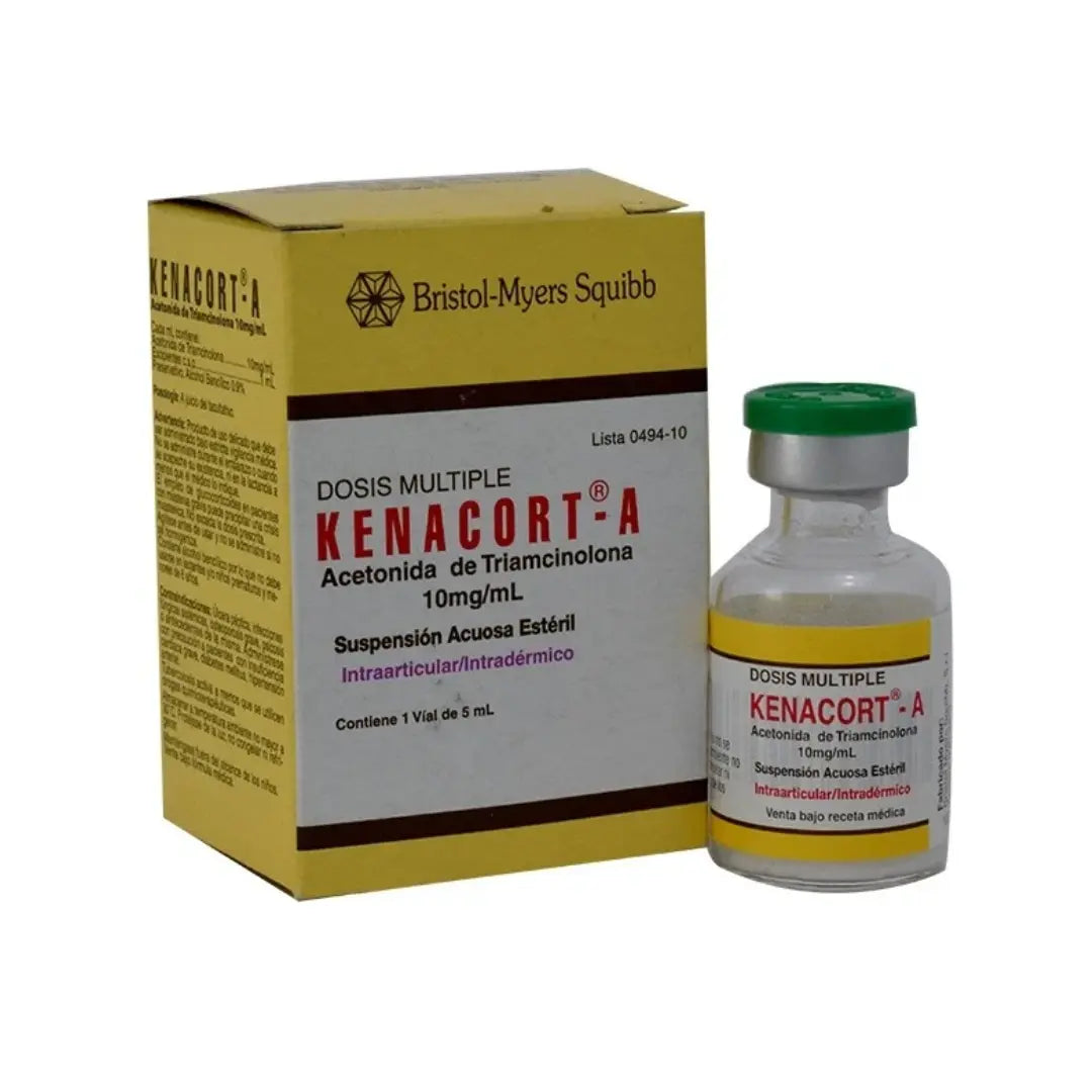 KENACORT 10 MG/ML SUSPENSIÓN INYECTABLE CAJA X 1