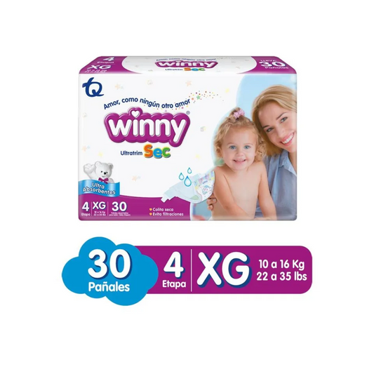 WINNY PANAL ULTRATRIM SEC ET- 4 DM CAJA X 30