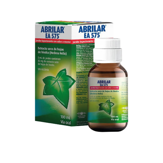 ABRILAR MENTOL JARABE FRASCO X 100 ML