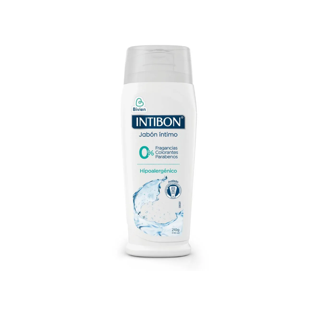 INTIBON BIVIEN JABON INTIMO FRASCO X 210 GR