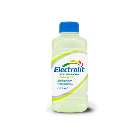 ELECTROLIT LIMA LIMON SUERO REHIDRAT SOLUCIÓN ORAL FRASCO X 625 ML