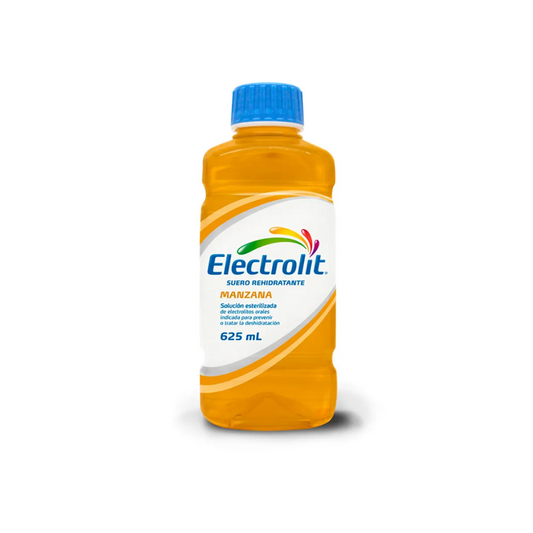 ELECTROLIT MANZANA SUERO REHIDRAT SOLUCIÓN ORAL FRASCO X 625 ML