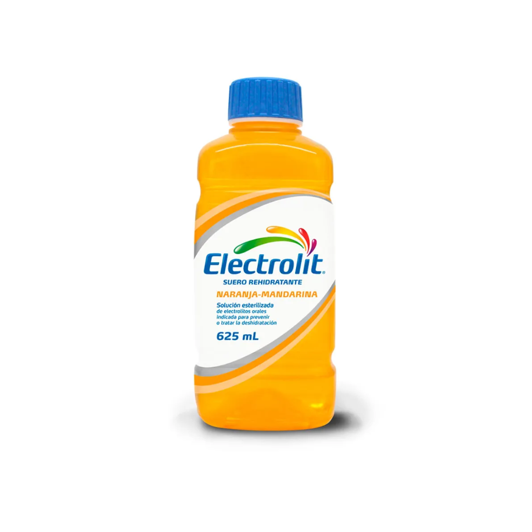 ELECTROLIT NARANJA-MANDARINA SUERO REHIDRAT SOLUCIÓN ORAL FRASCO X 625 ML